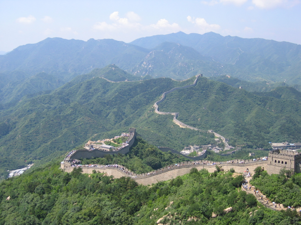 Samxli, 'The Great Wall of China at Badaling', China, begun 5th century BCE, Stone